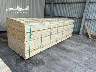  12 خشب ابيض Pine KD  و خشب سويد Spruce جاهز للشحن من اوروبا الى العقبة بافضل سعر