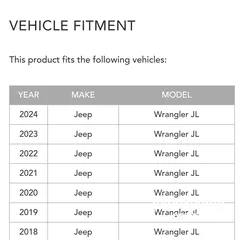  5 للبيع سوفت توب مخمل جديد غير مستخدم wrangler JL 4 doors  2018-2024