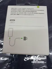  2 عظمه شاحن ايفون اصليه 15 و 14 برو ماكس