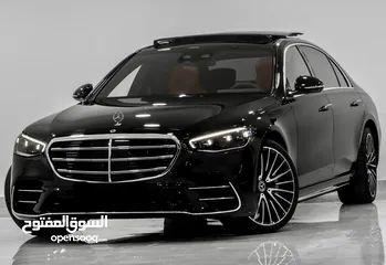  13 مرسيدس S-class موديل 2023 اعلى اضافات للايجار