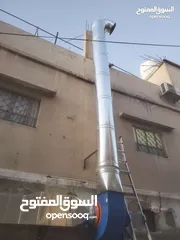  20 دكت ، هودات ، مداخن ، مطاعم ، جميع اعمال الستانلس طبي وغذائي ، رفوف وطاولات ستانلس طبي و غذائي .