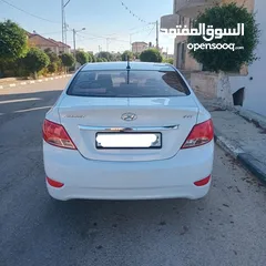  4 هونداي اكسنت 2016 بنزين أوتوماتيك بصمة وفل إضافات دهان شركة