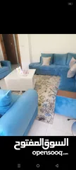  1 طقم كنب كورنر للبيع بحالة ممتازة 7 مقاعد