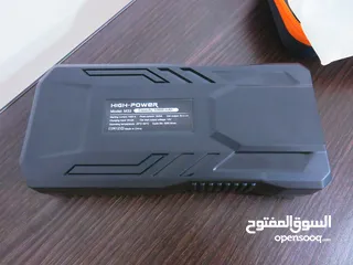  12 باوربانك طوارئ 12 فولت لتشغيل المركبات المتعددة وشحن الموبايل 12v emergency car jump starter