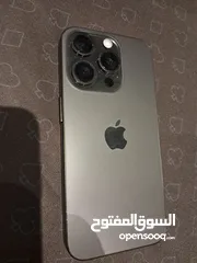  1 iphone 15 promax 256gb مع كرتونه بحاله ممتازه