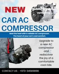  1 UPGRADE THE NEW CAR AC COMPRESSOR