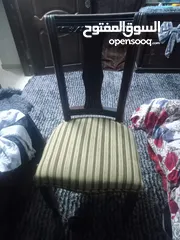  5 طاوله طعام سفره خشب قوي وثقيل