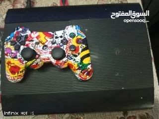  1 مستعمل شهر 500جيجا 29 لعبة ps3 