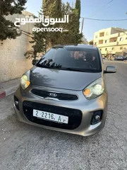  1 كيا مورننغ فتحة سقف وبصمة
