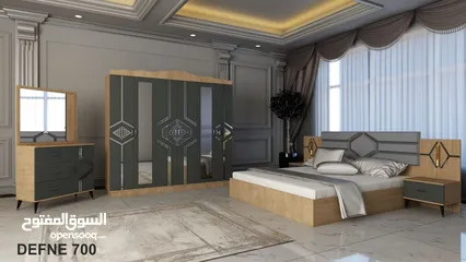  3 غرف نوم تركي وصلت حديثا شامل التركيب والدوشق مجاني