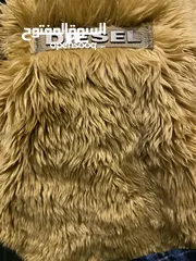  8 Diesel Giant Oversize Faux Fur Camel Bag – Pristine Condition