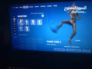  11 حساب ايبك قيمز وحساب فورت نايت سيزون ثالث وطور الزومبي  للبيع بسعر مرتب