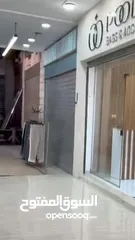  2 محل للبيع مقابل ستي مول نابلس داخل سوق تجاري بموقع مميز