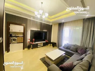  5 يوجد لدينا شقق   مفروشة للايجار يومي أسبوع شهري  مساحات الشقق من 130 لا 300 متر موقعنا: عبدون فقط