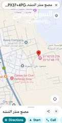  8 بيع قطعة أرض تجاري على شارعين  عرض 20m في بلدة الجيزه بسعر مغري
