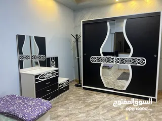  20 شقه مفروشه للابجار الزرقاء الجديده