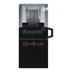  5 DATATRAVELER MICRODUO 3 G2 64GB KINGSTON فلاشة ميموري كنجستون 64 جيجا لتخزين معلومات 