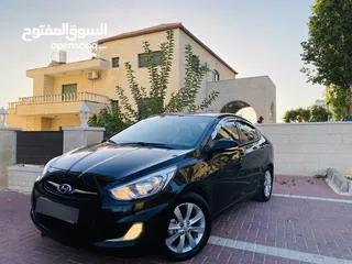 2 هونداي اكسنت 2017 ماتور 1600 4 غيار الله يبارك عداد قليل ماشية 80 الف كم عداد اصلي ..