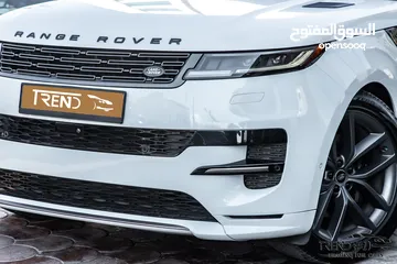  3 Range Rover Sport 2023 Mild hybrid   السيارة مميزة جدا و قطعت مسافة 26000