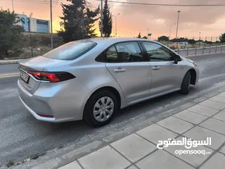  5 تويوتا كورولا 2021 لوم سلفر بنزين اصلي فحص كامل جمرك حديث كاش واقساط