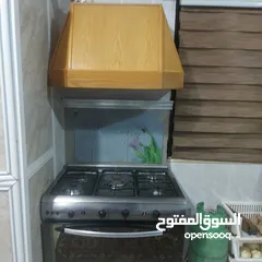  7 شفاط مطبخ ايطالي مع الغطاء الخشبي