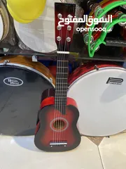  1 جيتار طفل خشب