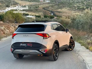  8 كيا سبورتاج هايبرد 2023/22فل الفل الفل عداد قليل اصلي