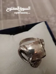  1 خاتم راس جمجمه فضه