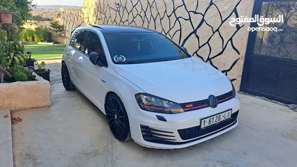  6 عرض لمده يوم فقططط لحق golf gtiii 2015 mk7  فللللل فلل وفحص نننخب النخب بسعر لقطططه