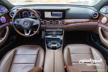  20 Mercedes E350e Plug in hybrid Amg kit Night Package 2018   السيارة وارد الشركة و قطعت مسافة 50,000
