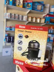  2 مكنسة الشامبو الجبارة ماركة ميجا الأصلية ماتور مزدوج بقوة 3500 واط تيربو قوي جدًا مضخة ايطالية الصنع