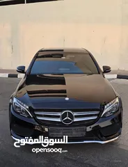  2 Mercedes-Benz C200 model 2015 gcc full option Original paint