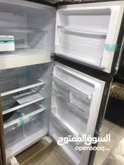  10 ثلاجه شارب لون اسود مميز 450 ليتر بسعر حرق