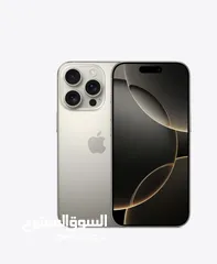  3 iPhone 16 pro max 6.9′′ 256GB Natural Titanium  new condition one month use battery 100% charged 100