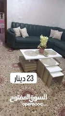  2 طاولة وسط مع سيرفس