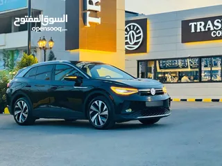  22 ID4 Crozz Pro S  ليست صينية  موديل 2021 وارد امريكي صناعة المانية ليست صينية فحص الاوتوسكور +B