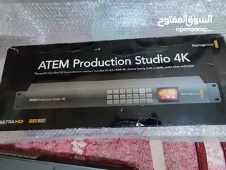  1 Blackmagic Design ATEM Production Studio 4K Live Switcher