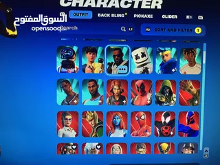  2 حساب فورتنايت للبيع نادر جدا و يسوى 7000 دينار و يحتوي على سكنات جوالات الجلاكسي