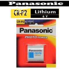  4 بطاريات ليثيوم CRP2 6V بناسونك Panasonic Photo Lithium CR-P2 6V battery