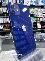  1 iPhone 12 (256 GB) ايفون مستعمل  مغيرله شاشة و شصي مع البطارية و الكاميرا  كله اصلي مغير  كفالة محل