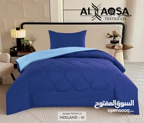  29 كمفورتر نفخ مفرد   3 قطع  شرشف وملف ووجه مخدة   مقاس الشرشف 160_220 مقاس الملف 90_200_30 نوم وراحة