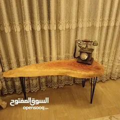  18 مشغولات خشبية يدوية (ترابيزات..تيبل لامب).... hand made