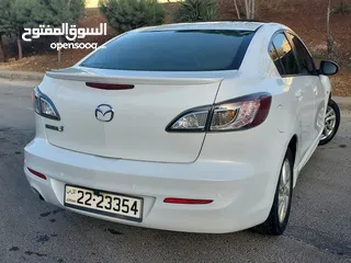  15 مازدا 3 زوووم موديل 2013 فل كامل مع الفتحه بأعلى صنف ومواصفات من فئتها  MAZDA 3 ZOOM MODEL 2013