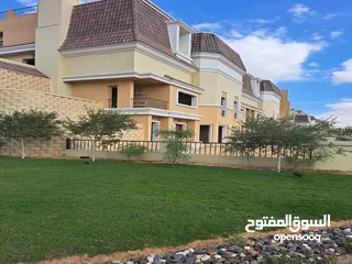  26 اس فيلا كورنر 212م للبيع فى كمبوند سراي المستقبل سيتي بخصم 120% لزيادة المقدم Sarai New Cairo