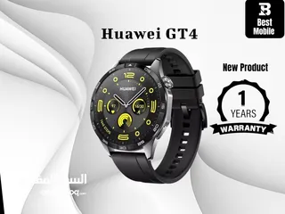  1 جديد ساعة هواوي جي تي 4 اسود // huawei GT4 black