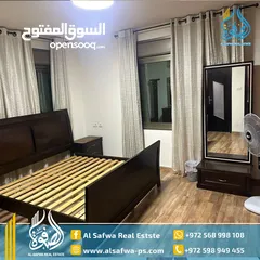  5 شقه مفروشه للايجار عين منجد بالقرب من مشتل ابو شوشه