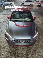  17 هيونداي كونا ايرون مان 2019 فل الفل  رمادي مطفي  20 ألف كم  - فحص ممتاز