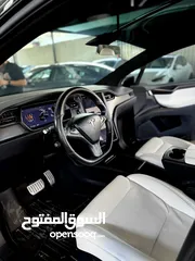  13 Tesla Model X Performance P100D جدا نظيفة سعر حرق
