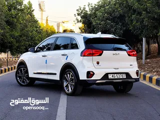  2 كيا نيرو 2022 KIA NIRO HYBRID جمرك جديد وارد كوري فحص كامل بحالة الوكالة