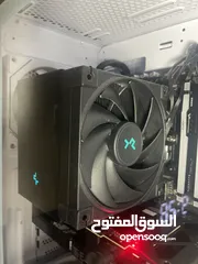  2 ‏DeepCool Ak500 Digital مبرد هوائي احترافي شاشة عرض حرارة شريطين Argb  Air CPU Cooler